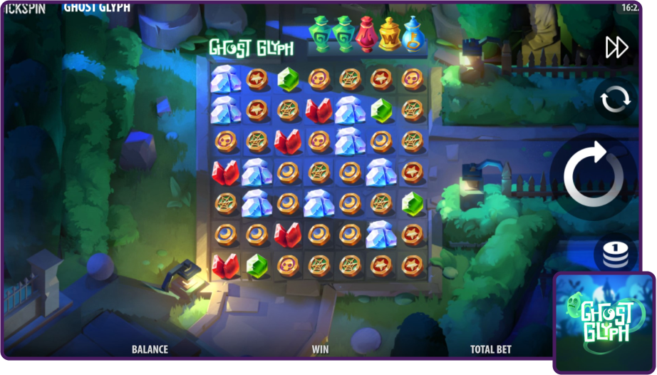 Ghost Glyph Slot Free demo play